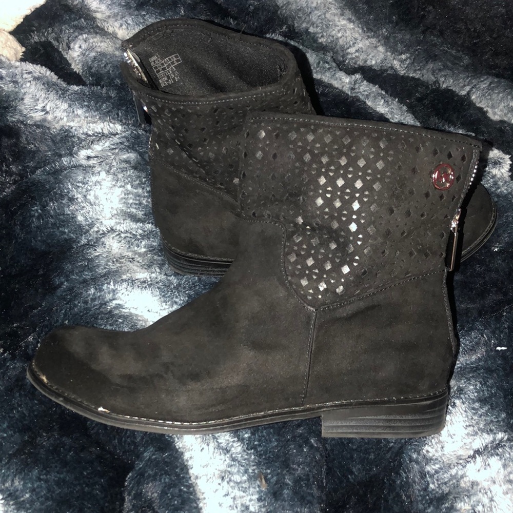 Laser cut boots